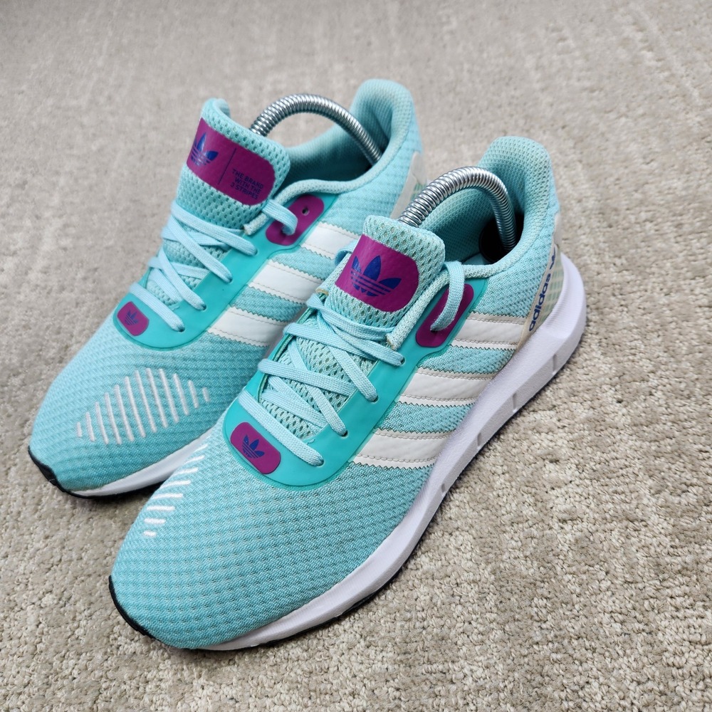 Adidas Swift Run X Sky Tint Pulse Aqua Magenta Sneakers FW2129 Womens 8